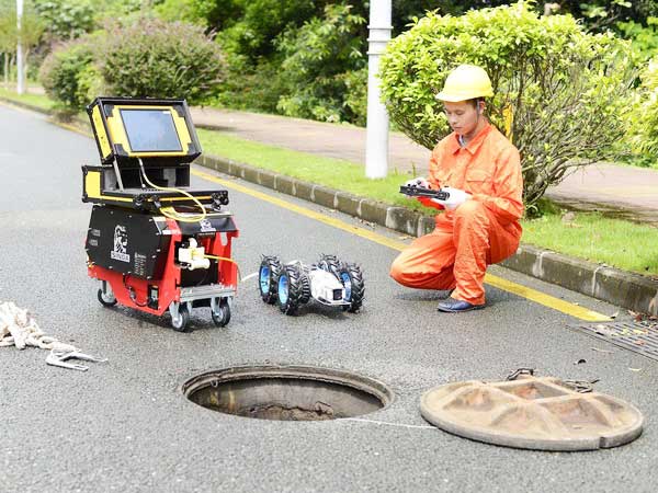宁强管道机器人检测